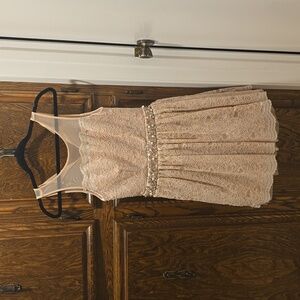 Lovely Ivory Lace Party Dress, size 7